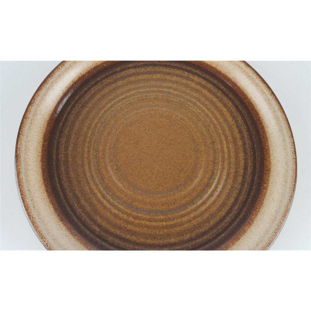 [458133038] Untertasse für Kaffee 14,5 cm Gerz Dekor graubraun Gerzit braun gebraucht - sehr gut Bild 3