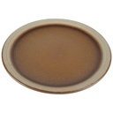 [458133039] Kuchenteller Dessertteller 21,4 cm Gerz Dekor graubraun Gerzit braun gebraucht - gut Bild 2