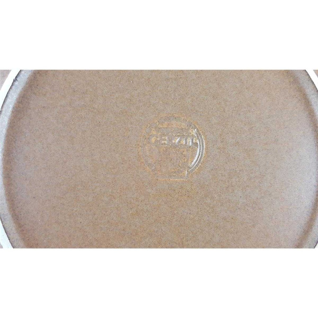 [458133039] Kuchenteller Dessertteller 21,4 cm Gerz Dekor graubraun Gerzit braun gebraucht - gut Bild 4