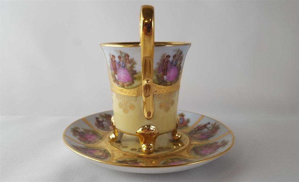 [45813304] Sammeltasse Tasse Espressotasse 2tlg Ernst Leitner ELW gebraucht - sehr gut Bild 4