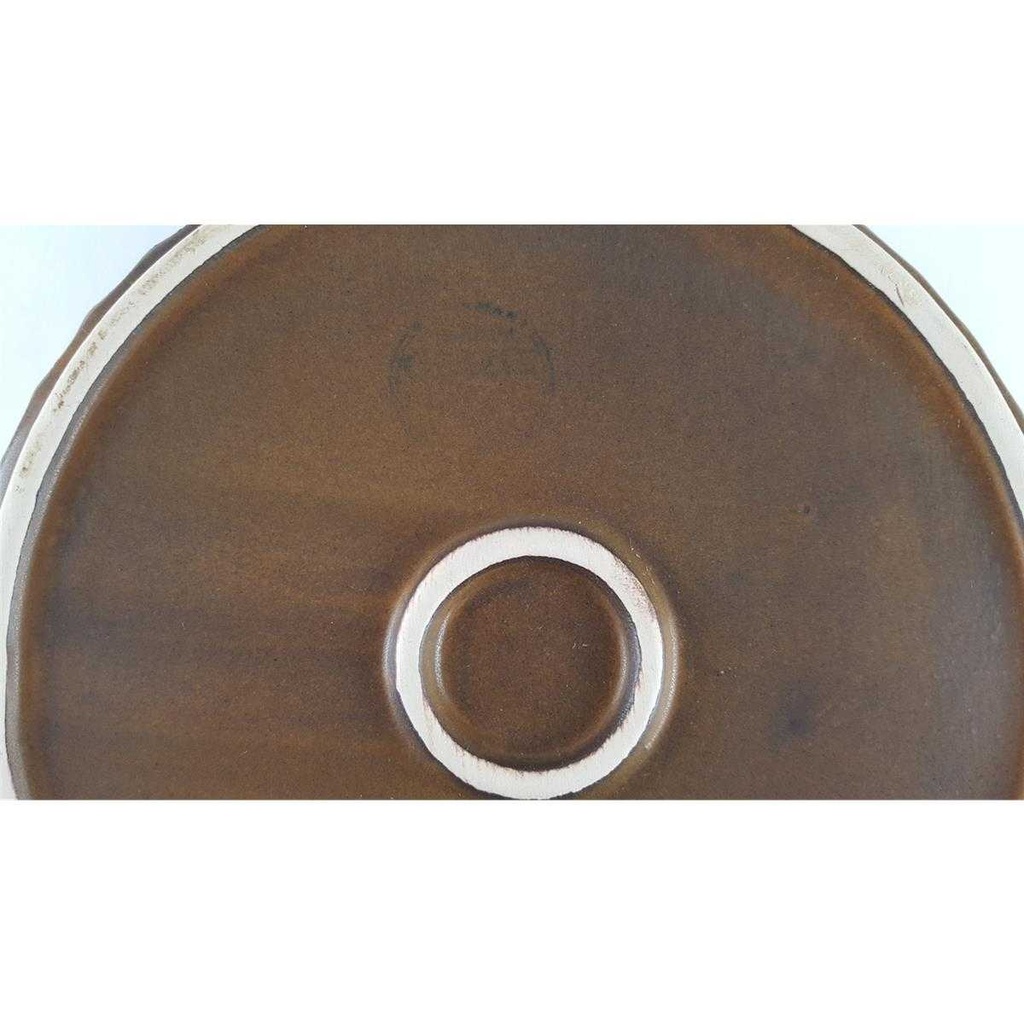 [2118984] Backform Auflaufform Gerz Dekor graubraun Taverne Gerzit braun gebraucht - gut Bild 3