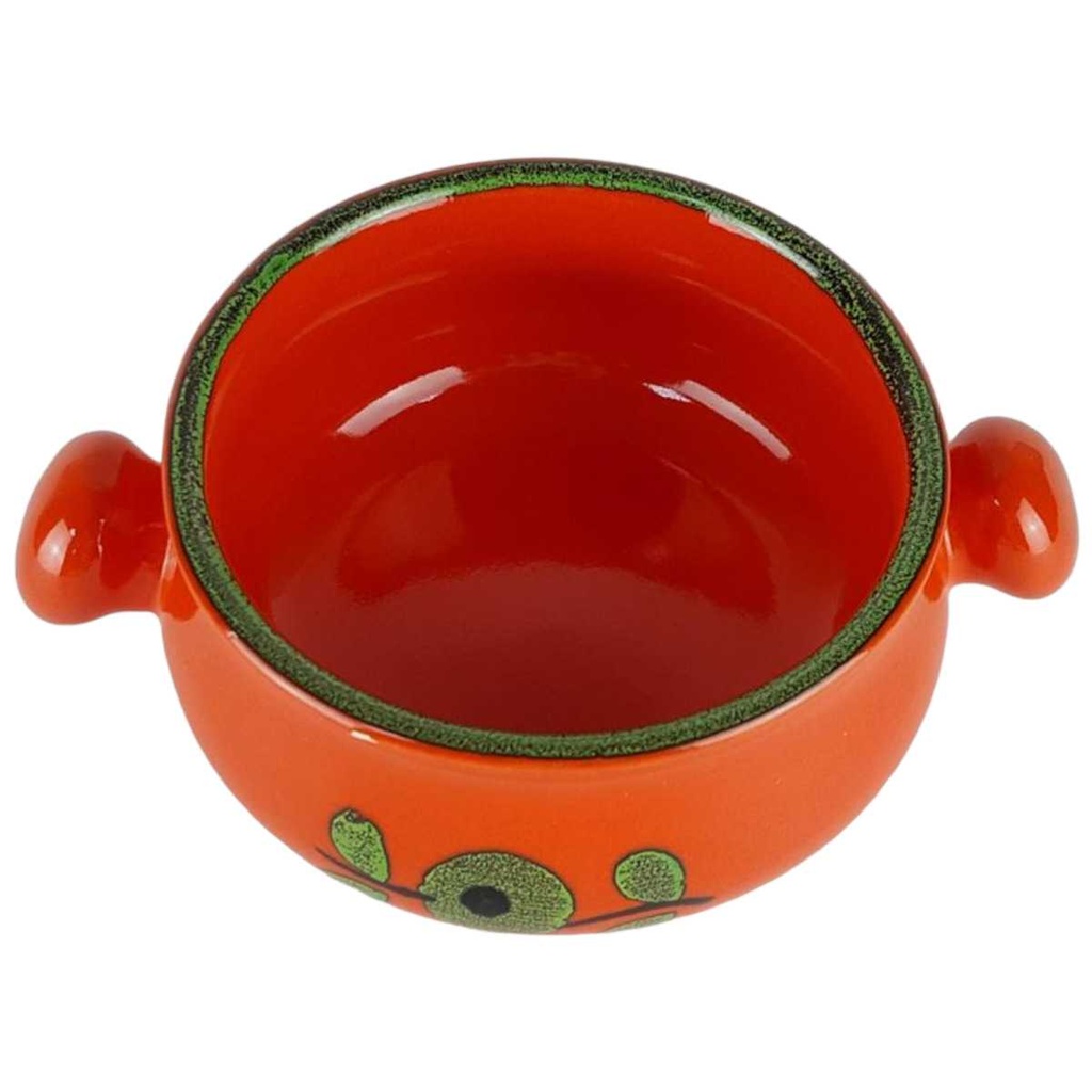 [458133046] Suppentasse Suppenbecher Villeroy & Boch Gallo Piroschka Rot grün gebraucht - gut Bild 2