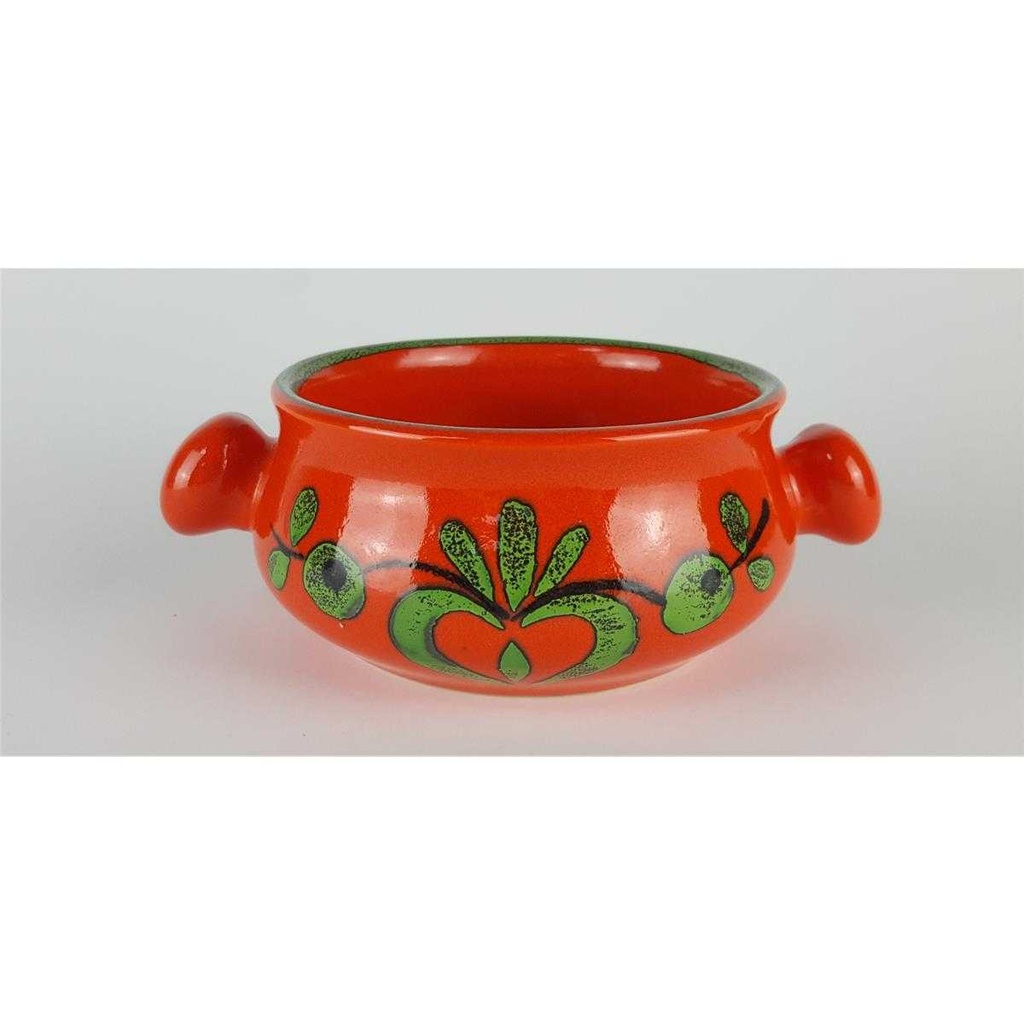 [458133046] Suppentasse Suppenbecher Villeroy & Boch Gallo Piroschka Rot grün gebraucht - gut Bild 3