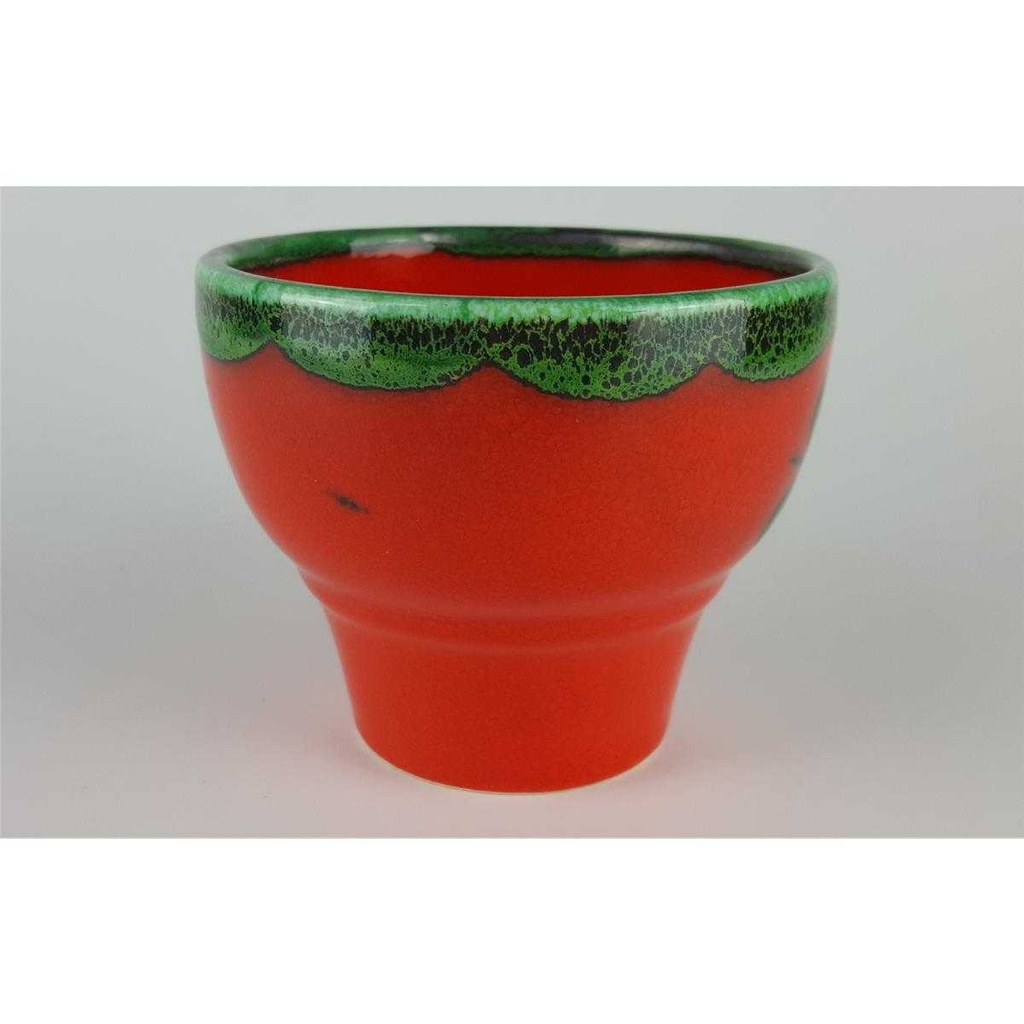 [458133047] Kaffeetasse Tasse Villeroy & Boch Gallo Piroschka Rot grün gebraucht - sehr gut Bild 4