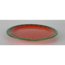 [458133048] Untertasse für Suppe 17 cm Villeroy & Boch Gallo Piroschka Rot grün gebraucht - gut Bild 3