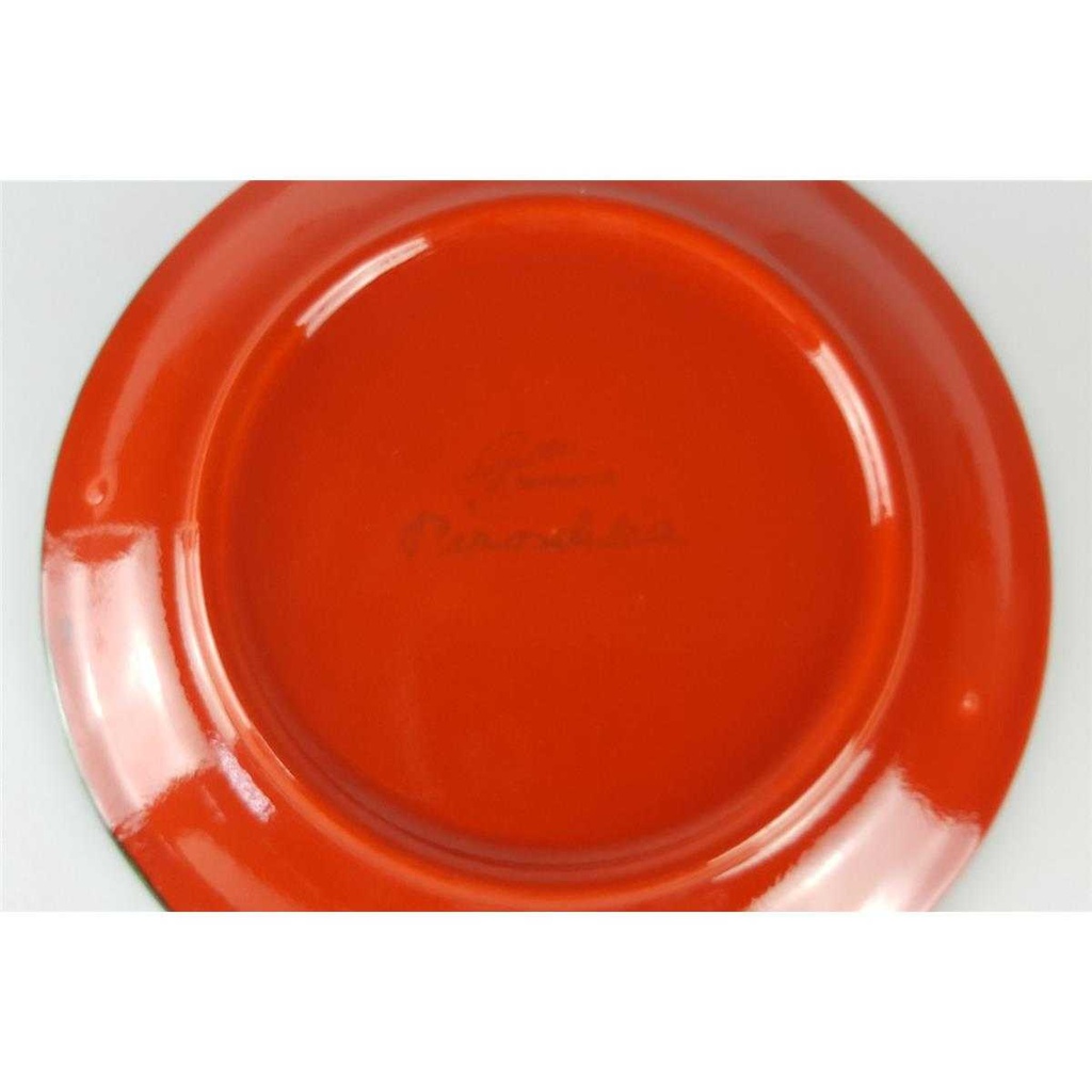 [458133048] Untertasse für Suppe 17 cm Villeroy & Boch Gallo Piroschka Rot grün gebraucht - gut Bild 4