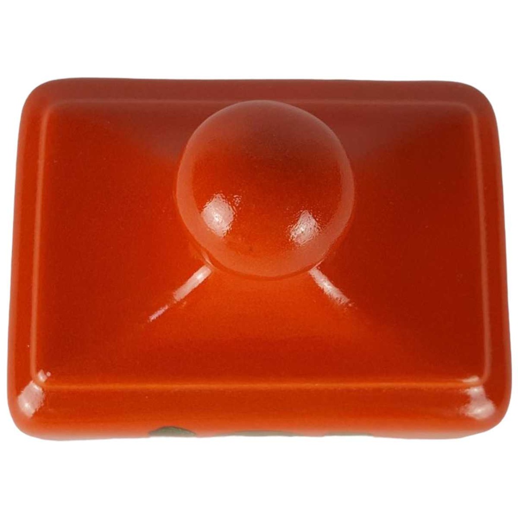 [458133049] Butterdose Villeroy & Boch Gallo Piroschka Rot grün gebraucht - sehr gut Bild 2