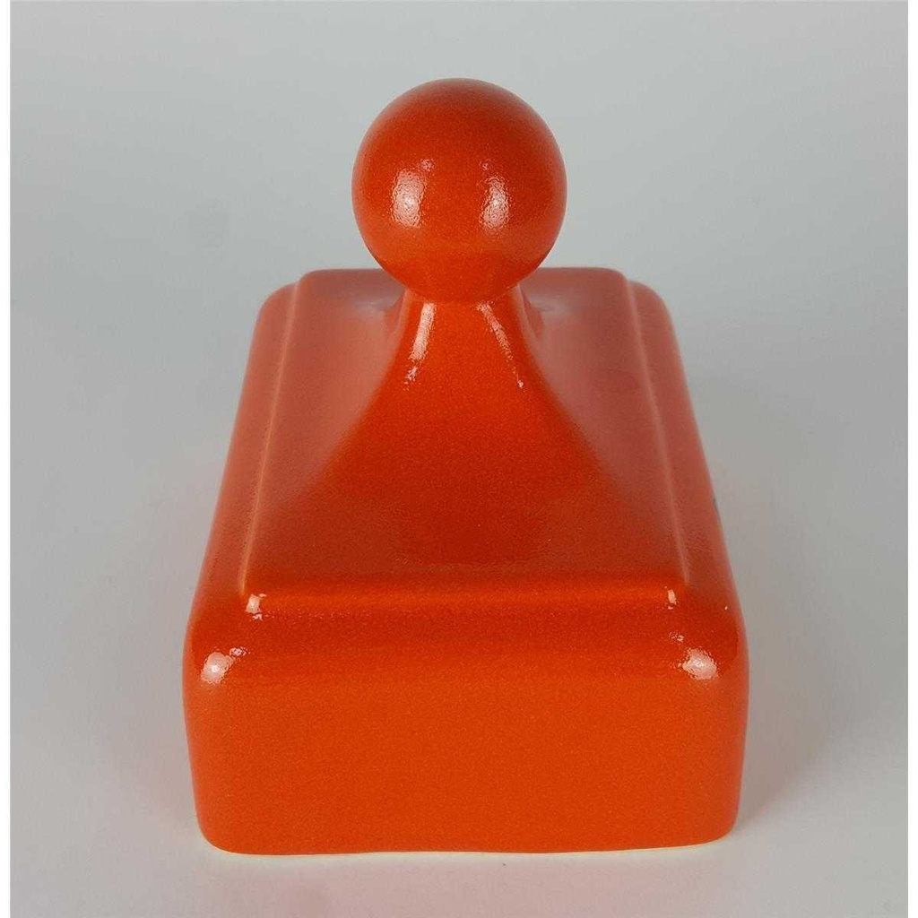 [458133049] Butterdose Villeroy & Boch Gallo Piroschka Rot grün gebraucht - sehr gut Bild 3