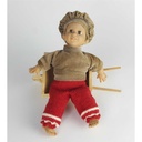 [2118986] 2er Set Charakterpuppen Sammlerpuppen Puppen inkl. Puppenständer mit Schubkarre 4tlg. Bild 5