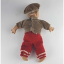 [2118986] 2er Set Charakterpuppen Sammlerpuppen Puppen inkl. Puppenständer mit Schubkarre 4tlg. Bild 6