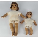 [2118986] 2er Set Charakterpuppen Sammlerpuppen Puppen inkl. Puppenständer mit Schubkarre 4tlg. Bild 11