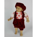 [2118987] 2er Set Charakterpuppen Sammlerpuppen Puppen inkl. Puppenständer mit Schulbank Gusseisen 4tlg. Bild 8
