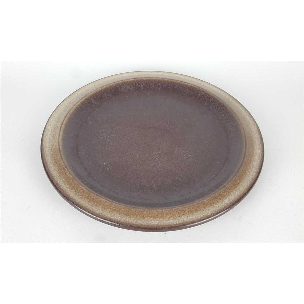 [458133089] Speiseteller Essteller Teller 24,5 cm Staffel Stoneware braun gebraucht - akzeptabel Bild 3