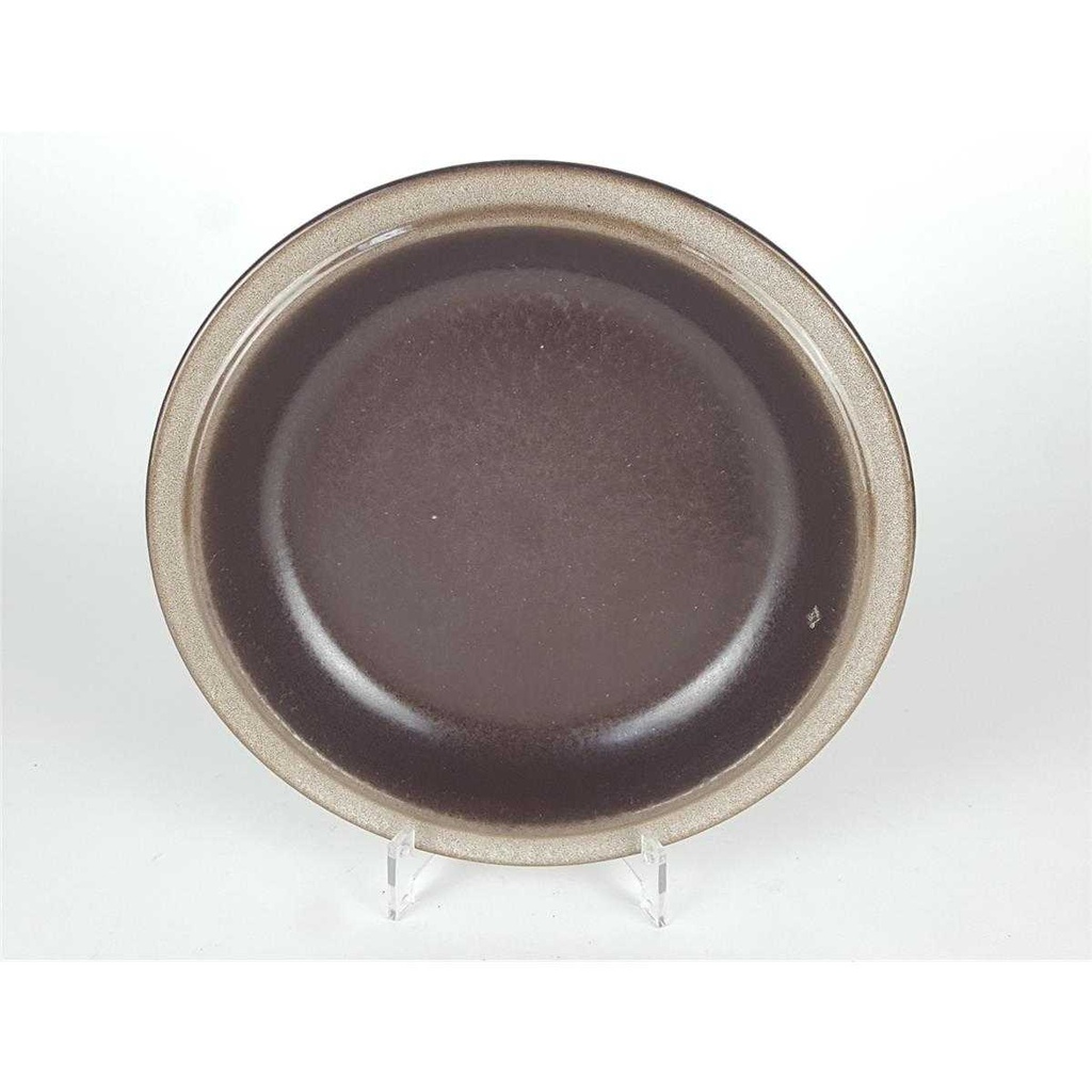 [458133090] Suppenteller 22 cm Gerz Dekor graubraun Gerzit braun gebraucht - akzeptabel Bild 3