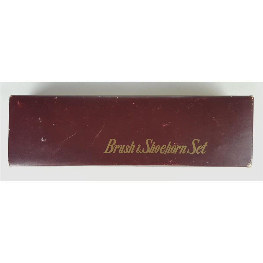 [458133093] Brush & Shoehorn Set Schuhlöffel Bürste Antelope Kopf 2 tlg Japan Bild 7