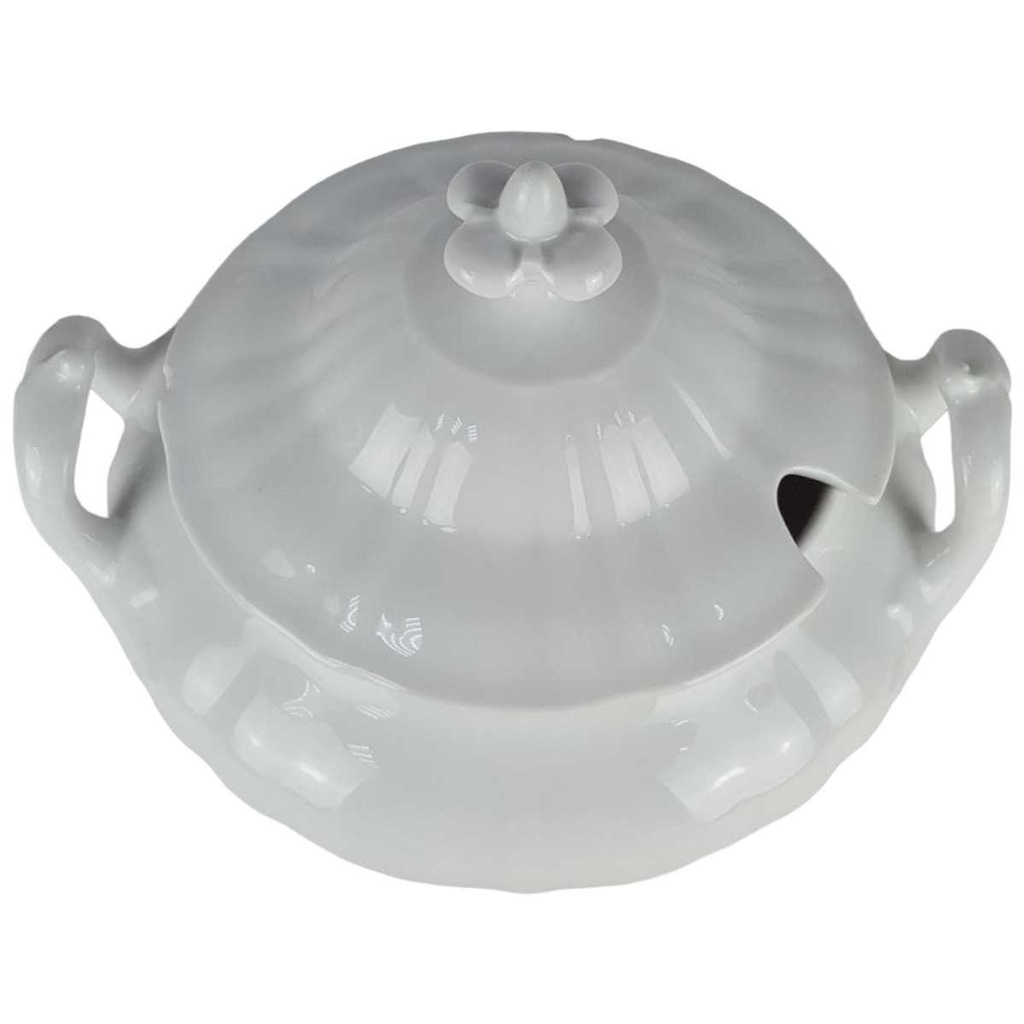 [458133098] Schüssel Servierschüssel 2,6 L Hutschenreuther Weiß Bavaria Selb gebraucht - gut Bild 2