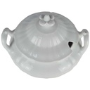 [458133098] Schüssel Servierschüssel 2,6 L Hutschenreuther Weiß Bavaria Selb gebraucht - gut Bild 2