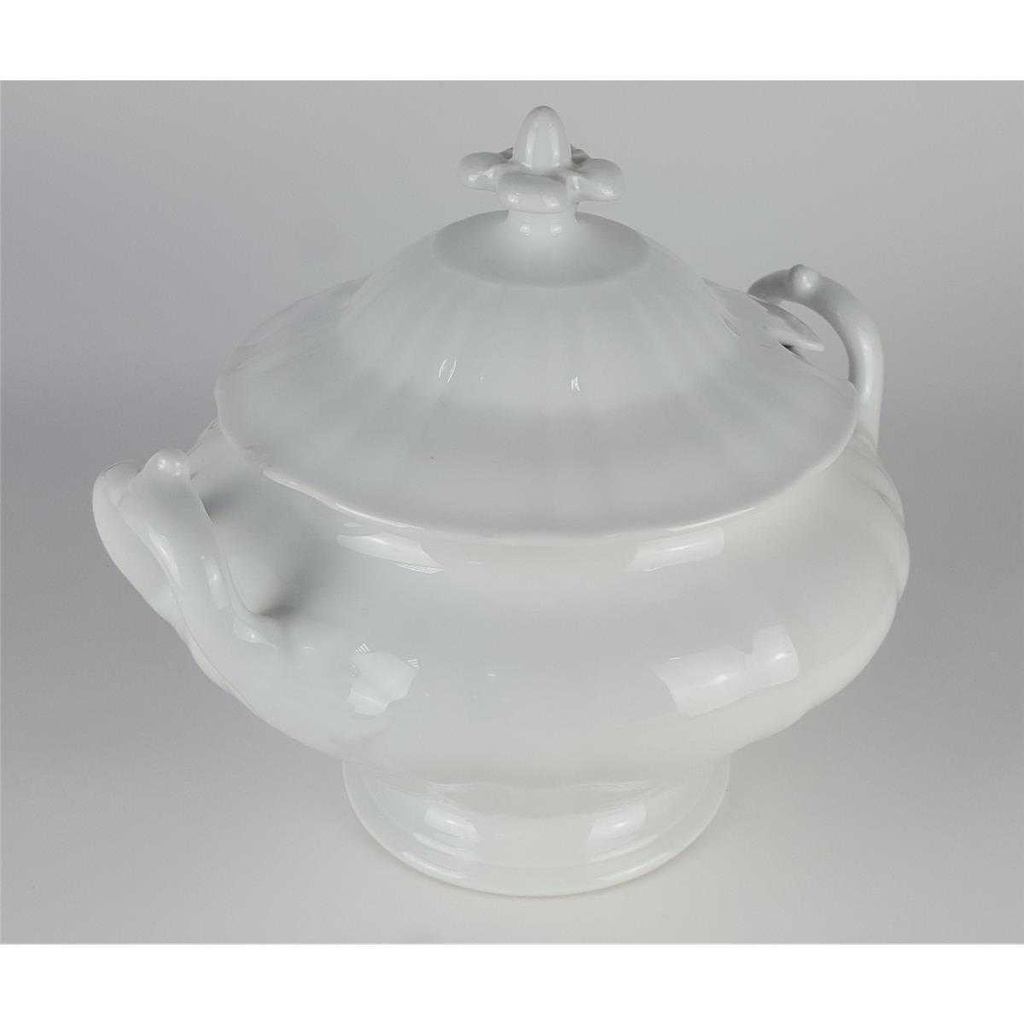 [458133098] Schüssel Servierschüssel 2,6 L Hutschenreuther Weiß Bavaria Selb gebraucht - gut Bild 3
