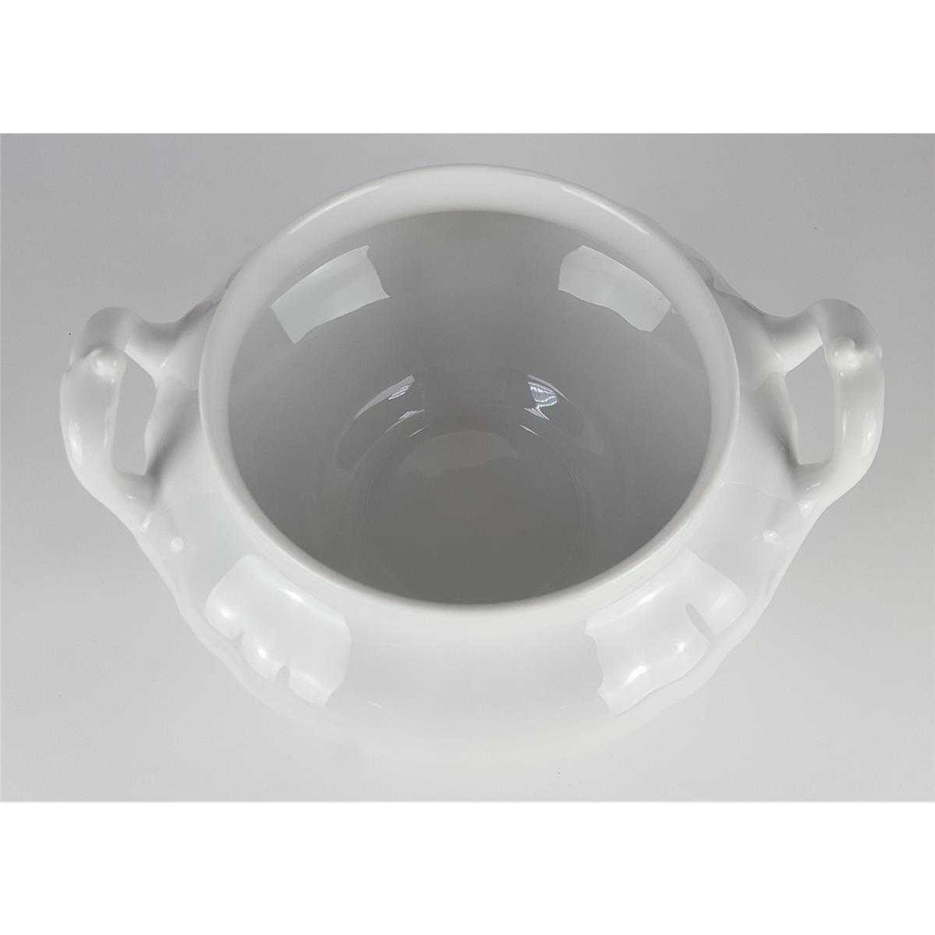 [458133098] Schüssel Servierschüssel 2,6 L Hutschenreuther Weiß Bavaria Selb gebraucht - gut Bild 5