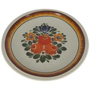 [458133108] Speiseteller Essteller 24,5 cm Winterling Röslau bunte Blumen gebraucht - gut Bild 2