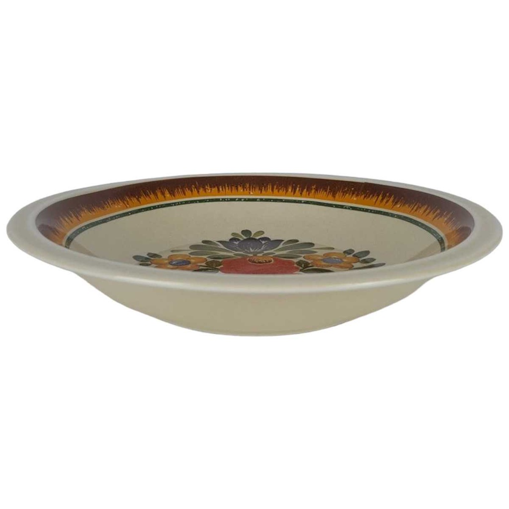[458133109] Suppenteller 19,7 cm Winterling Röslau bunte Blumen gebraucht - gut Bild 2