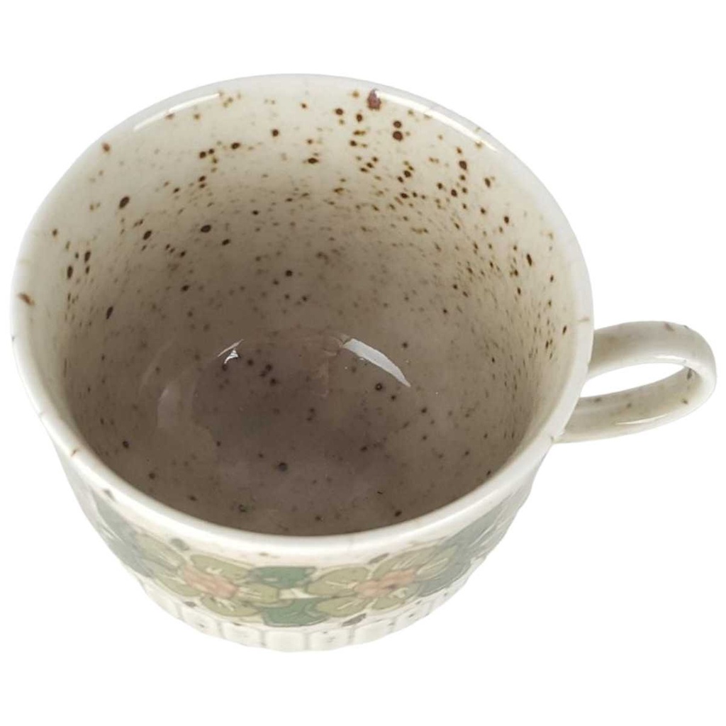 [458133115] Kaffeetasse Tasse Winterling Marktleuthen Blumenmotiv grün gebraucht - sehr gut Bild 2