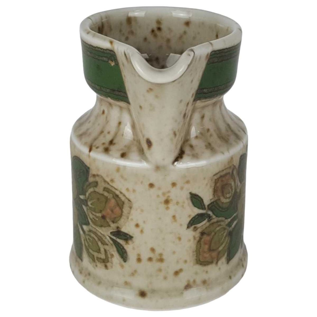 [458133117] Milchkännchen Winterling Marktleuthen Blumenmotiv grün gebraucht - sehr gut Bild 2