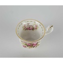 [458133129] Miniaturtasse mit Untertasse Royal Albert Flower of The Month June gebraucht - sehr gut Bild 6