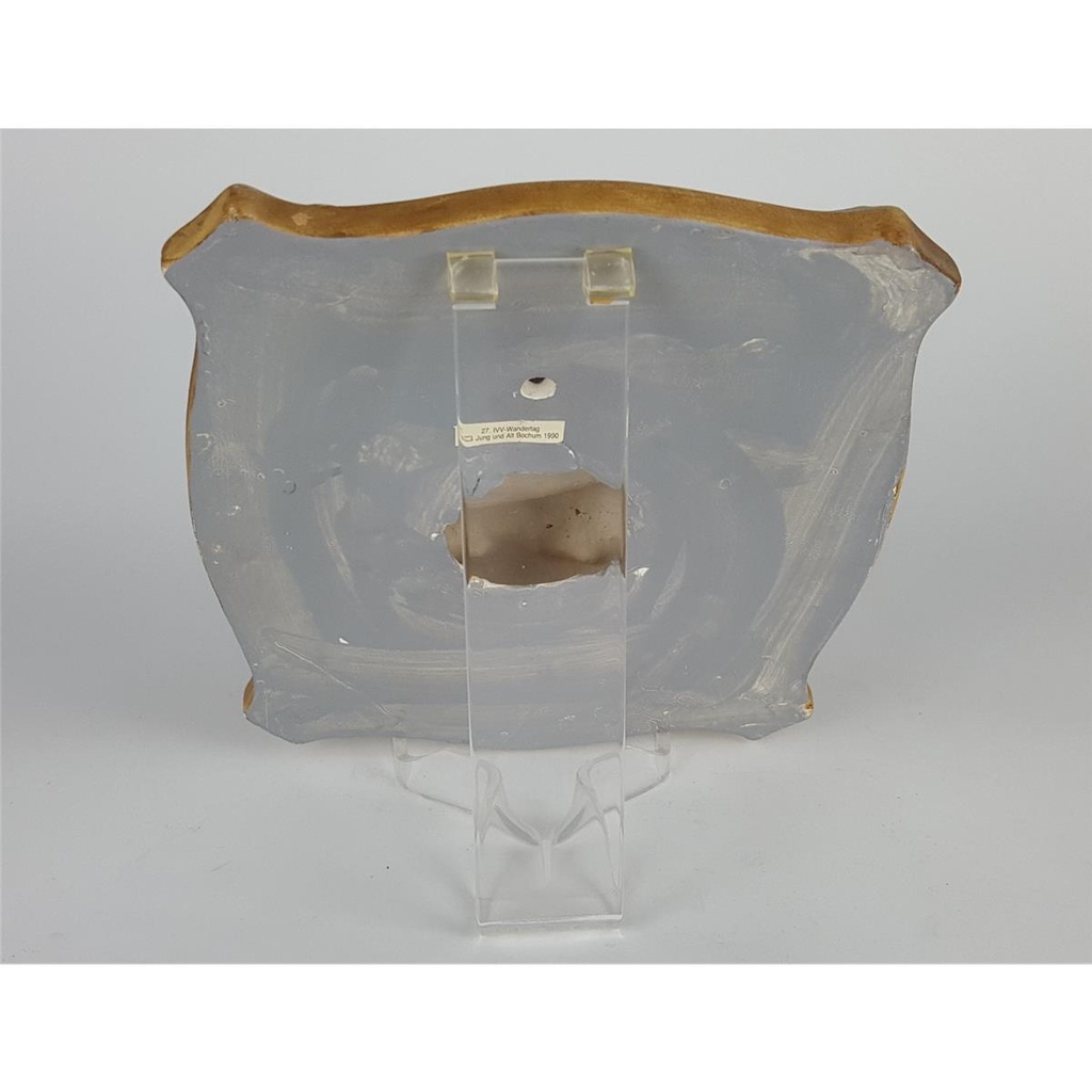 [2118988] 3D Porzellan Wandbild Deko Frau mit Weizen 16,3x19 cm Bild 4