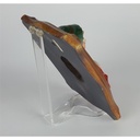 [2118989] 3D Porzellan Wandbild Deko Frau mit Obstkorb 16x19 cm Bild 3