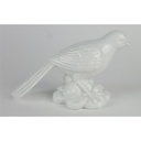 [458133177] Porzellan Figur Dekofigur Spatz weiß H 10,3 cm Bild 2