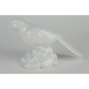 [458133177] Porzellan Figur Dekofigur Spatz weiß H 10,3 cm Bild 4