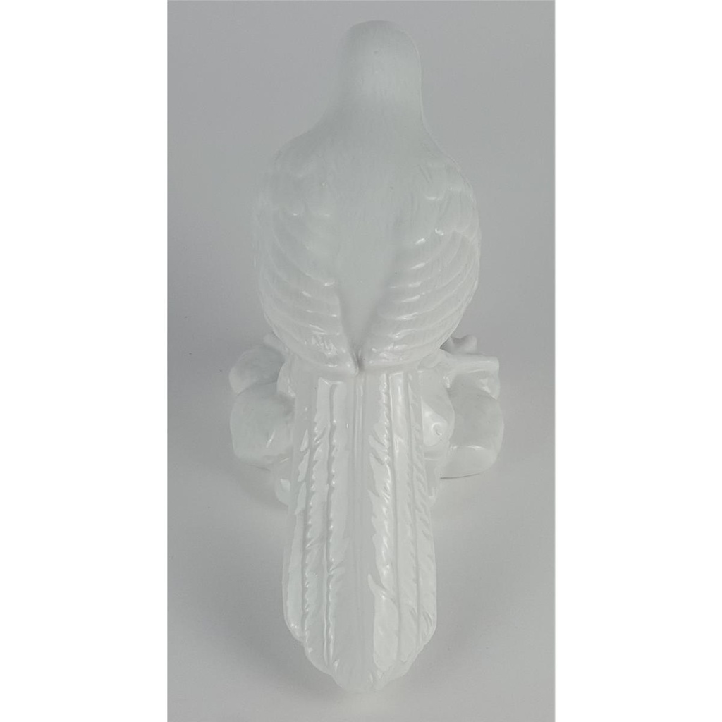 [458133177] Porzellan Figur Dekofigur Spatz weiß H 10,3 cm Bild 5