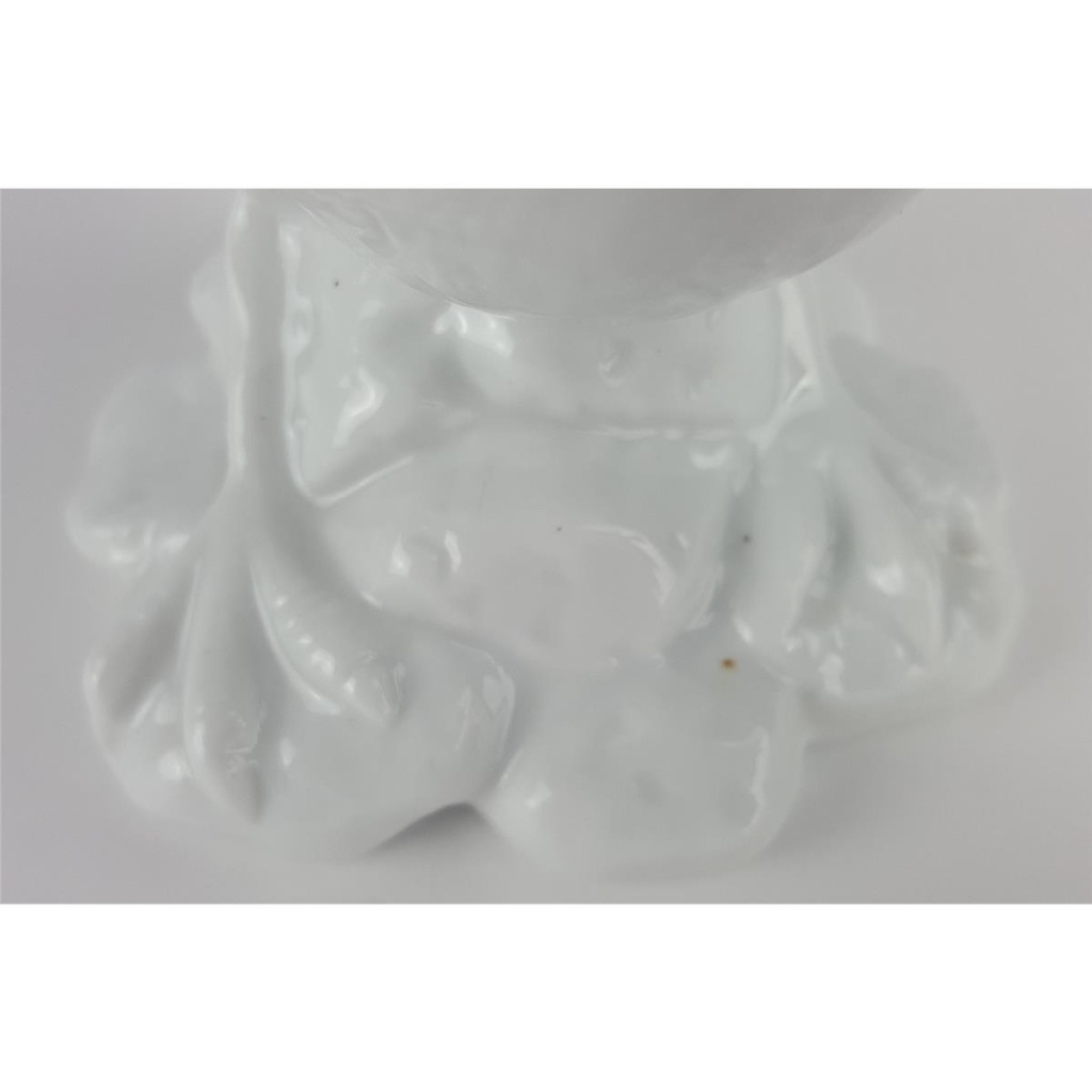 [458133177] Porzellan Figur Dekofigur Spatz weiß H 10,3 cm Bild 7