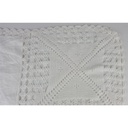 [458133183] Tischdecke gehäkelt weiß 97 cm Bild 2