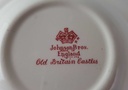 [45813319] Dessertschale mit Fahne 16,3 cm Johnson Bros Old Britain Castles Rot gebraucht - sehr gut Bild 4