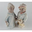 [458133192] Steinfiguren Figur Mädchen und Junge 2 tlg Bild 5