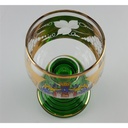 [458133206] Römer Weinglas Andenkenglas Hannover Goldrand H 14,7 cm Bild 4