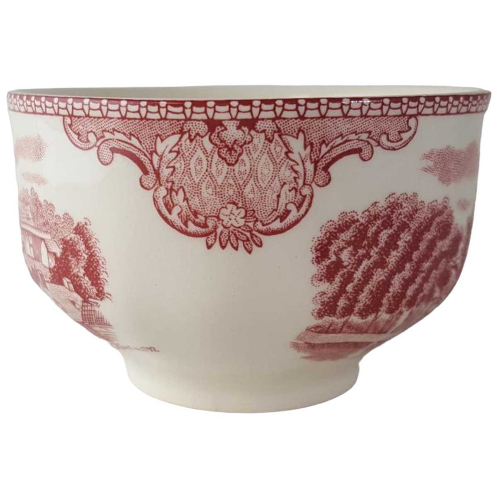 [45813323] Teetasse Tasse ohne Innendekor Johnson Bros Old Britain Castles Rot Bild 2