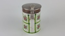 [2118993] BMF Bierkrug mit Deckel 0,5 L Blumendekor rosa grün braun Bild 4