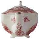 [45813324] Teekanne 0,8 L Johnson Bros Old Britain Castles Rot gebraucht - gut Bild 2