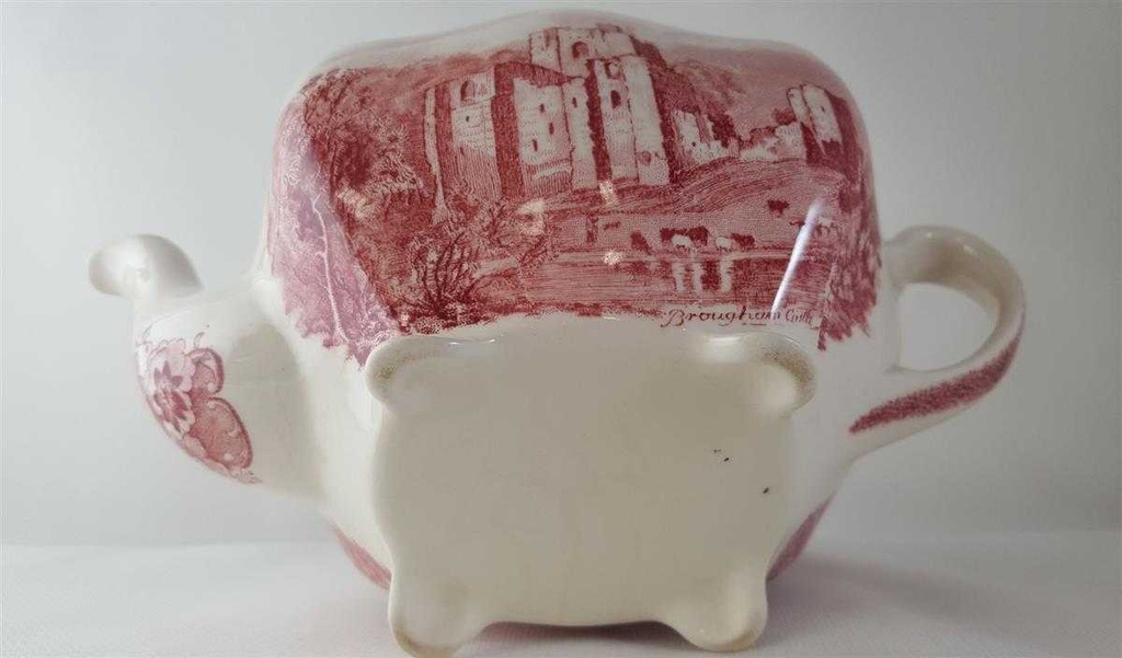 [45813324] Teekanne 0,8 L Johnson Bros Old Britain Castles Rot gebraucht - gut Bild 7