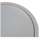 [458133248] Kuchenteller Dessertteller Goldrand 20 cm AK Kaiser Porzellan Form 40 Reliefdekor Weiß gebraucht - gut Bild 2