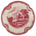 [45813326] Untertasse für Tee/Kaffee 14,2 cm Johnson Bros Old Britain Castles Rot Bild 4