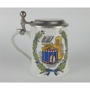 [458133264] Bierkrug 15,8 cm Dr. Merkle Atelier gebraucht - gut Bild 3