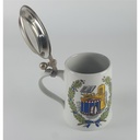 [458133264] Bierkrug 15,8 cm Dr. Merkle Atelier gebraucht - gut Bild 5