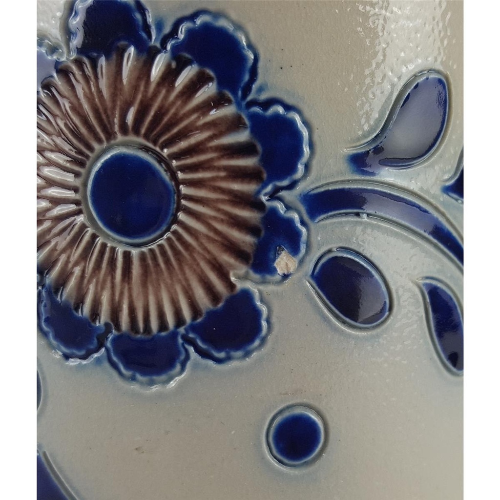 [458133266] Keramik Salzglasur Bierkrug mit Motiv H 14,5 cm Bild 2