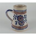 [458133266] Keramik Salzglasur Bierkrug mit Motiv H 14,5 cm Bild 4