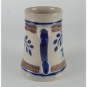 [458133266] Keramik Salzglasur Bierkrug mit Motiv H 14,5 cm Bild 5