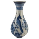 [458133273] Blumenvase Handarbeit 29,5 cm Delfts Blauw Blumen gebraucht - gut Bild 2